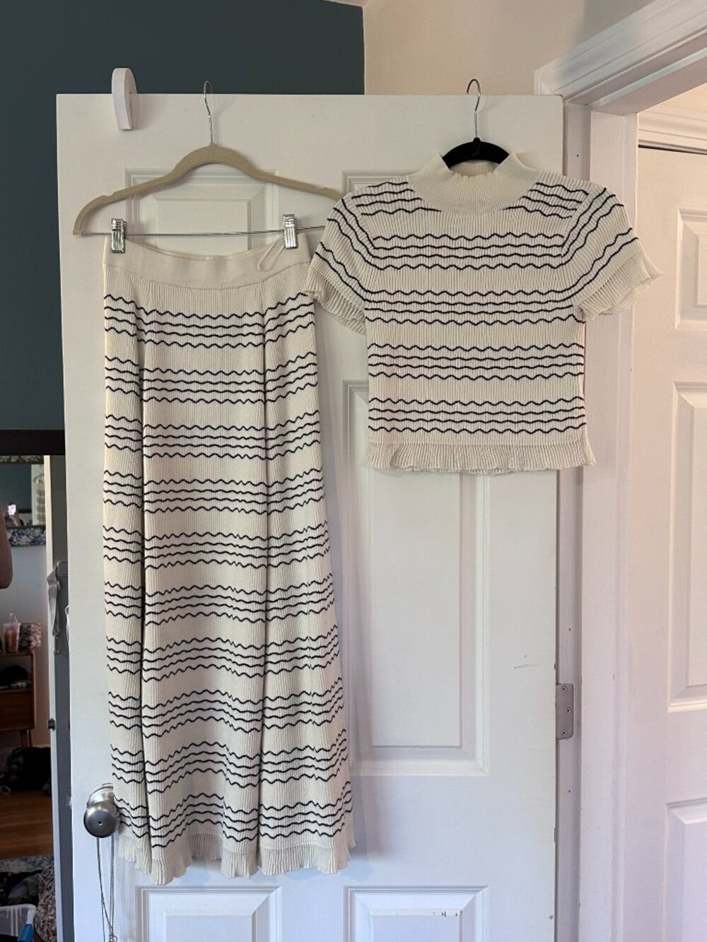 Anthropologie Maeve Knit Skirt Set - Picture 2 of 3
